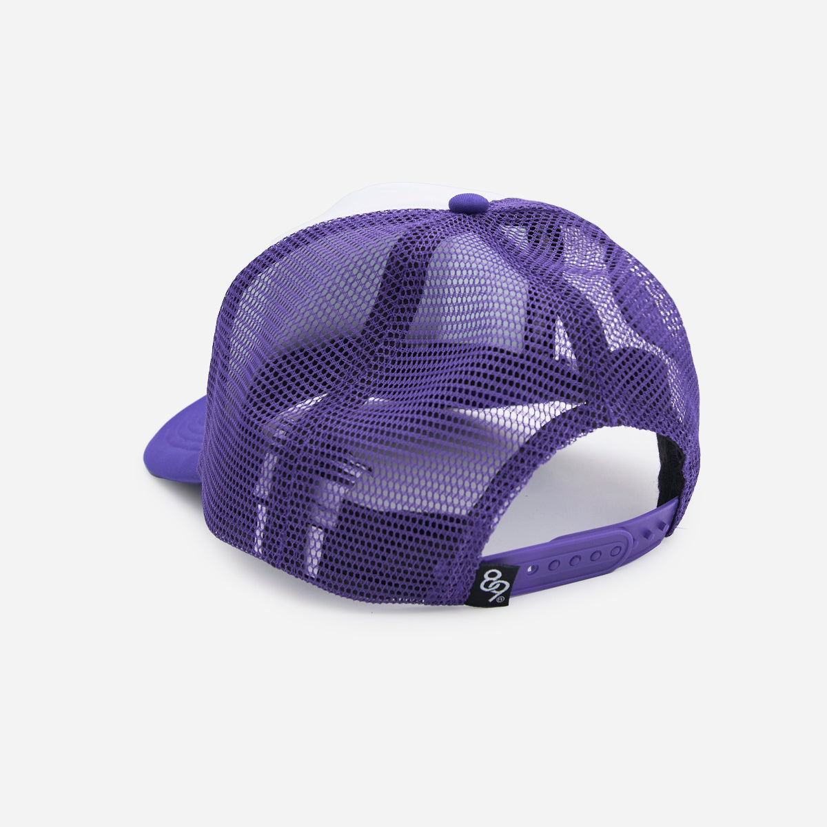 Feel The Trenches Trucker Hat Purple