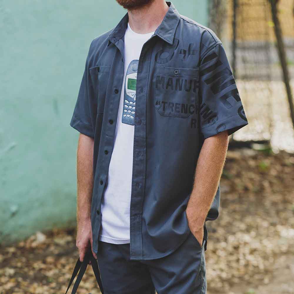 Gargantuan Work Shirt Grey