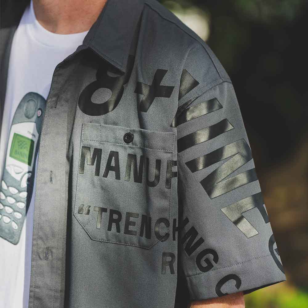 Gargantuan Work Shirt Grey