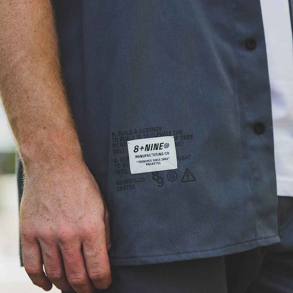 Gargantuan Work Shirt Grey