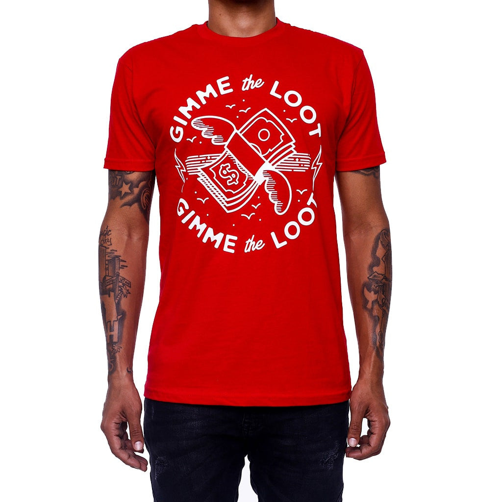 Gimme The Loot Red Emoji Shirt