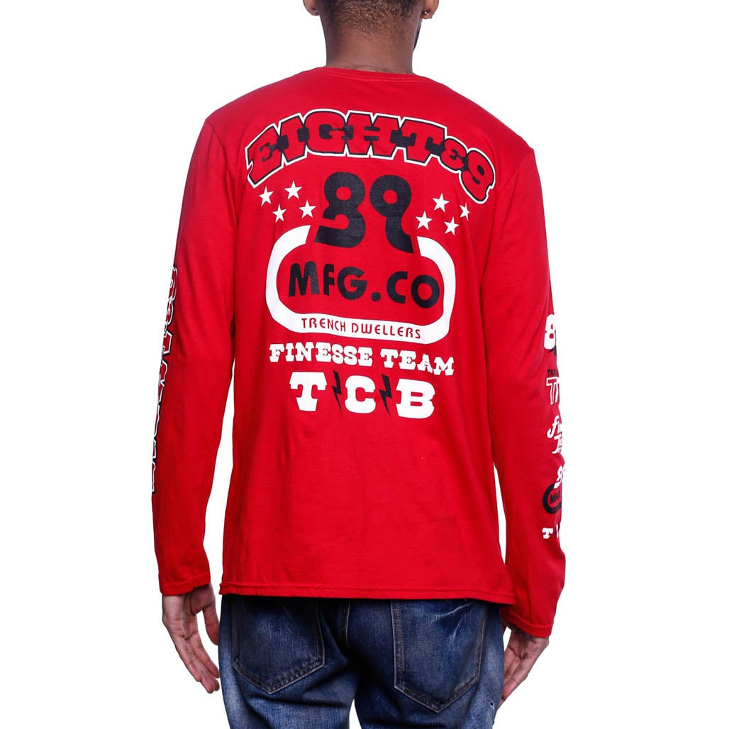 High Performance L/S Jersey Red