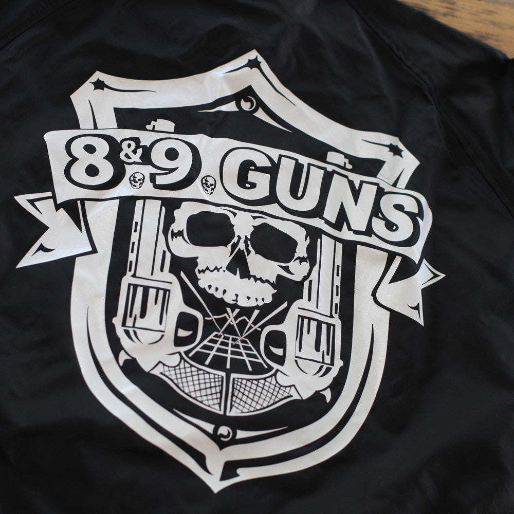 89 Guns Coaches Jacket Black - 2