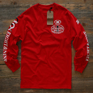 Offshore Imports L/S Tee Red - 1