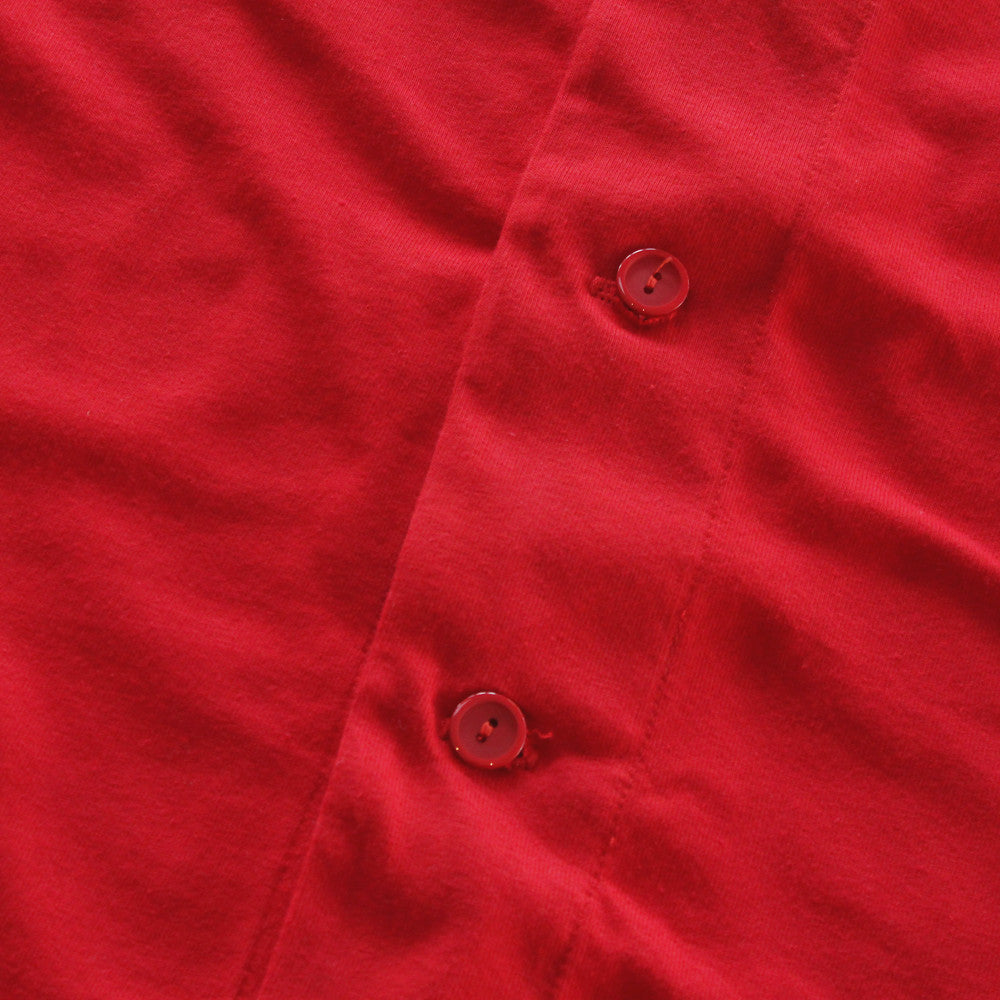 Keys Cotton Baseball Jersey Red - 4
