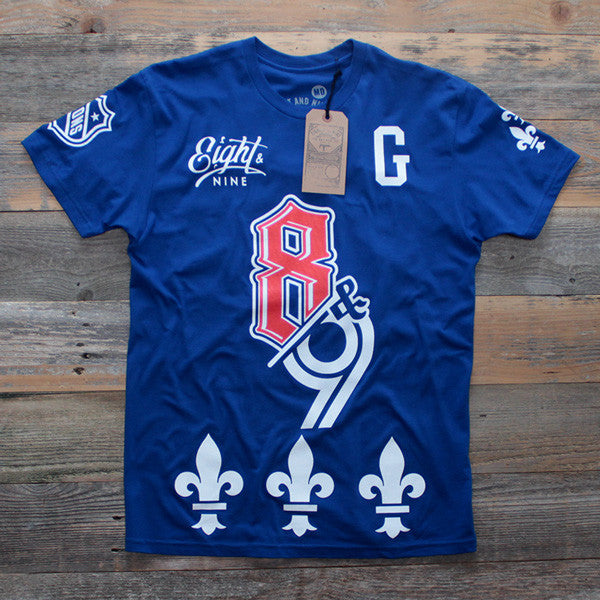 Goons Remix Jersey Tee Royal - 1