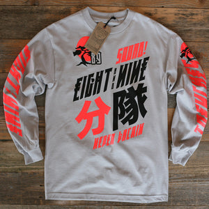 Bonzai Jersey Tee L/S Infrared – 8&9 Clothing Co.