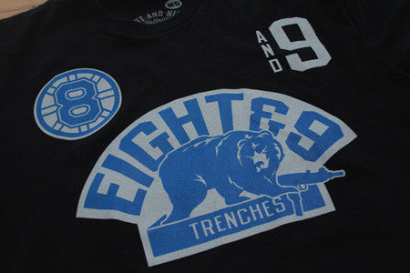 Trenches Jersey Tee Sport Blue - 3