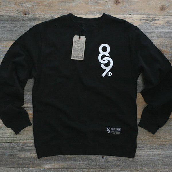 Keys Crewneck Sweatshirt Black - 1