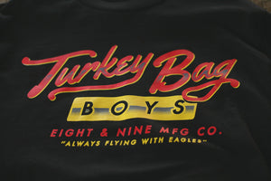 Turkey Bag Boys L/S Tee Black - 2