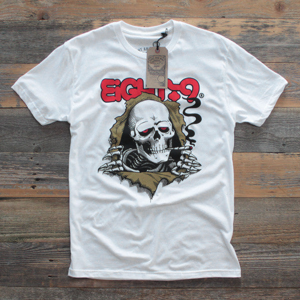 Ripped Rippers T Shirt White