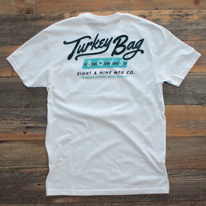 Turkey Bag Boys T Shirt White - 1