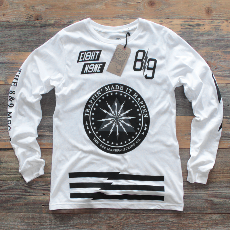 Trappin Jersey L/S White - 1