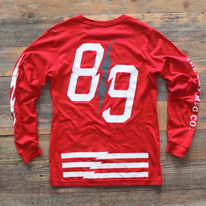 Trappin Jersey L/S Red - 2