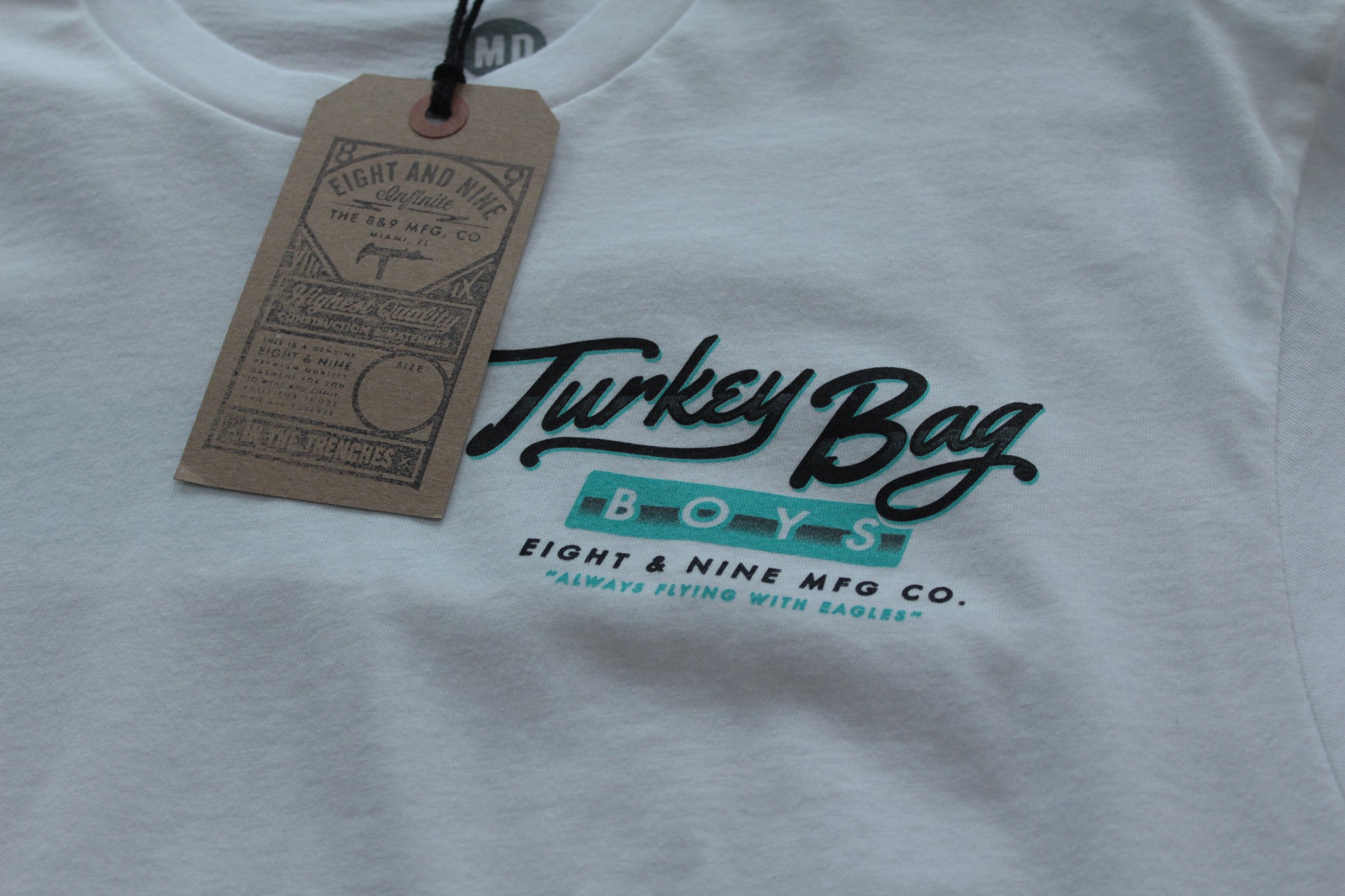 Turkey Bag Boys T Shirt White - 3