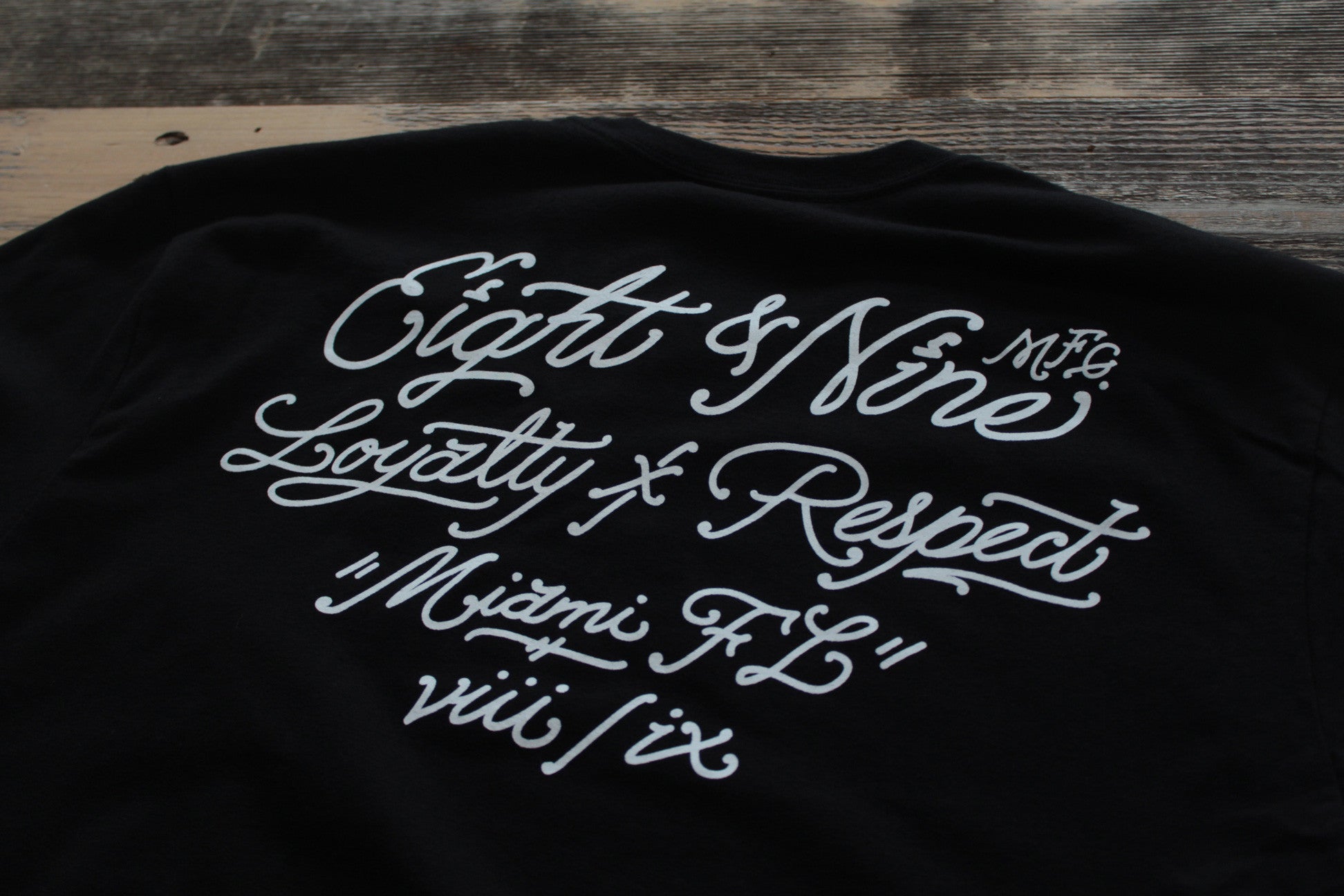 Loyalty Respect T Shirt Black - 4