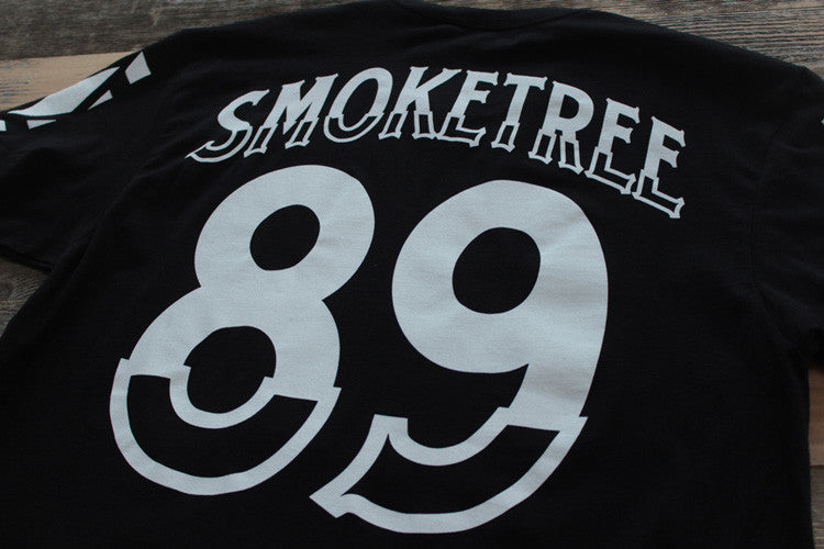 SmokeTree Hockey Jersey Tee Black - 6