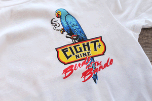 Birds Out The Bando White L/S Tee - 3