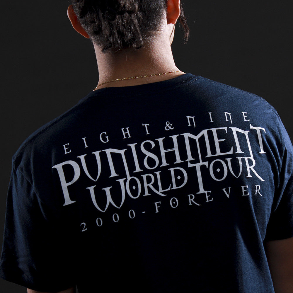 Punisher Tour T Shirt Navy