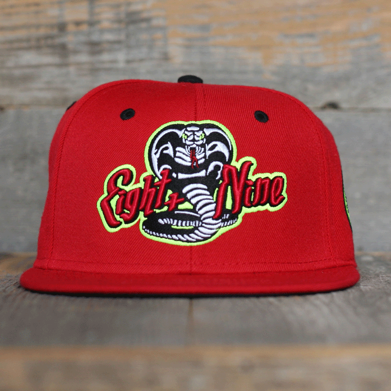 Kobra Kai Snapback Hat Red