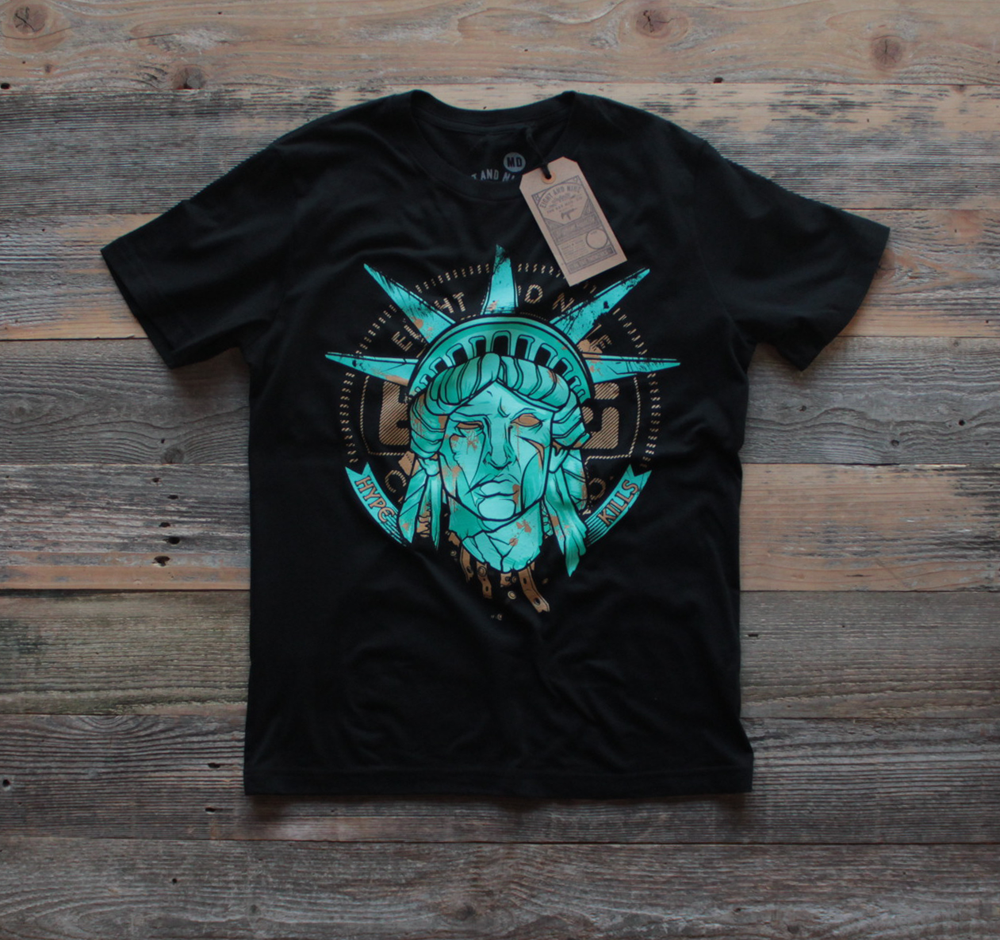 Nike statue of liberty t shirt clearance