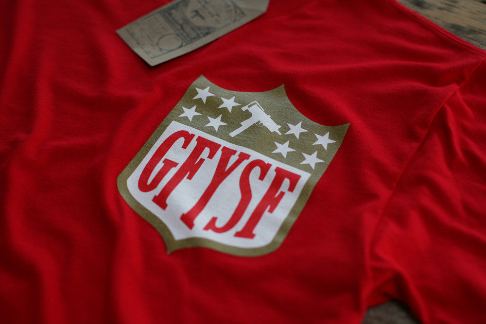 GFYSF League Tee Red - 2