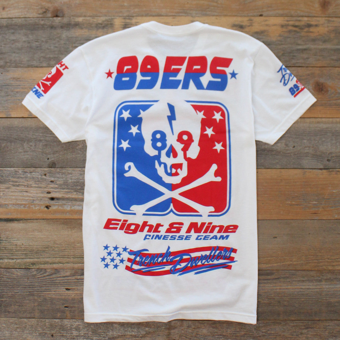 Keep It Lit Jersey Tee White - 3