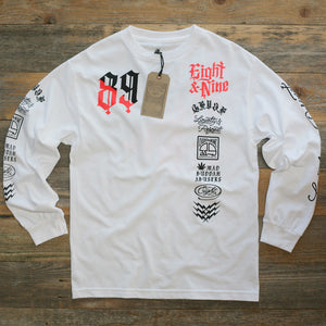 Club Life Jersey Tee White Infrared L/S - 1