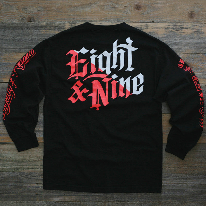 Club Life Jersey Tee Black Infrared L/S - 2