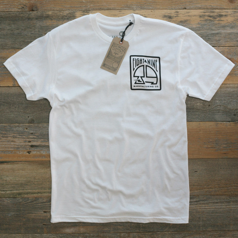MFG Stamp Classic T Shirt White - 1