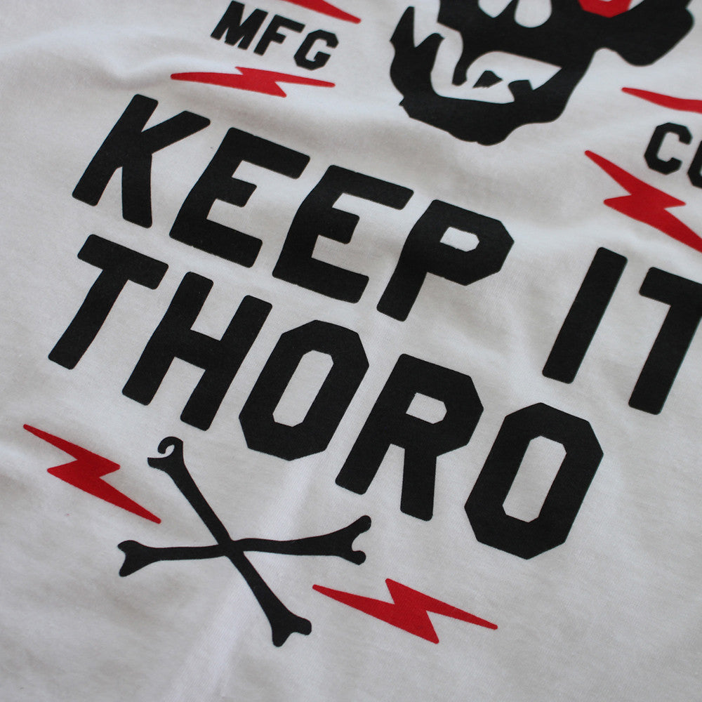 Keep It Thoro T Shirt Fire Red - 3