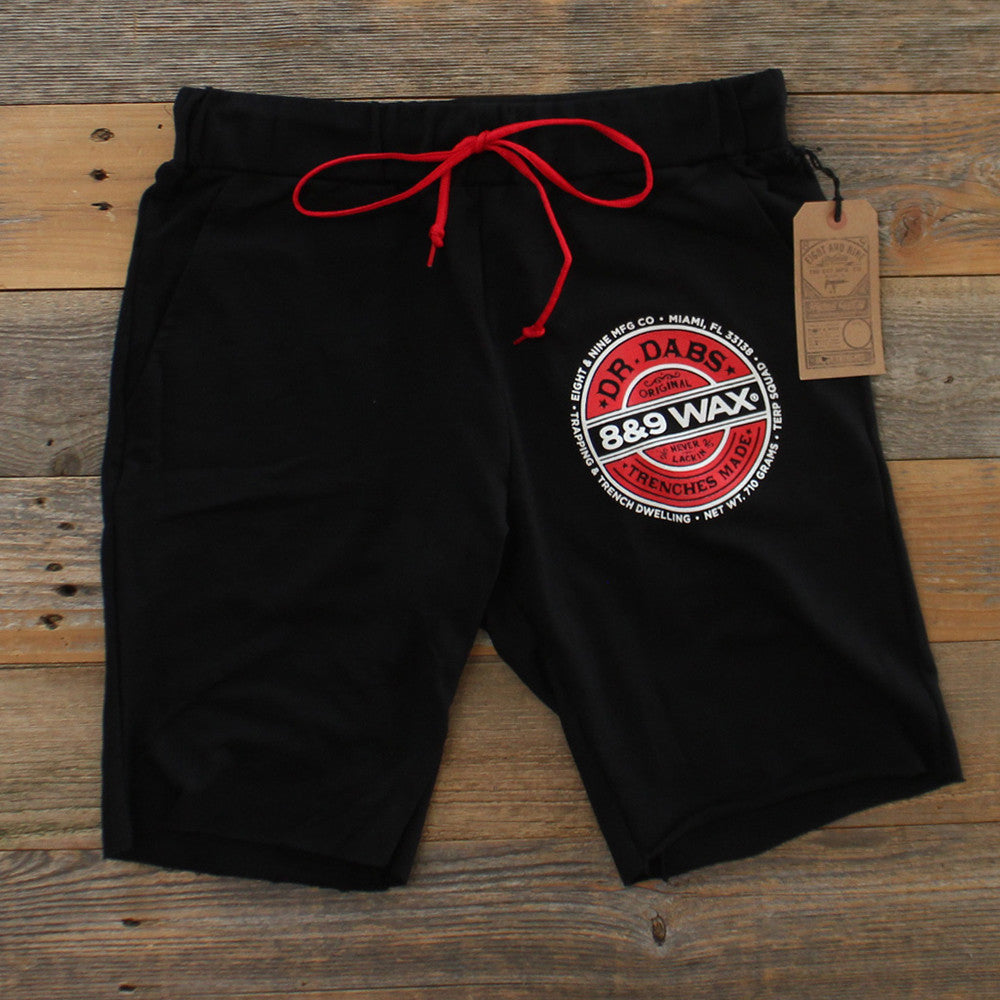 Dr. Dabs Terry Shorts Black - 1