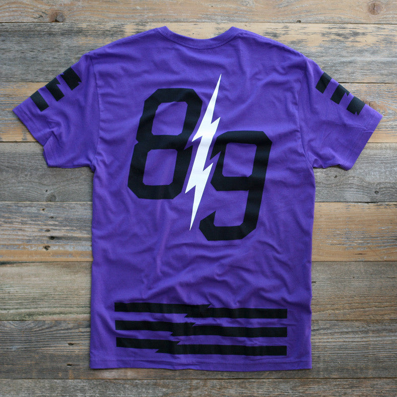 Trappin Jersey Tee Purple - 2