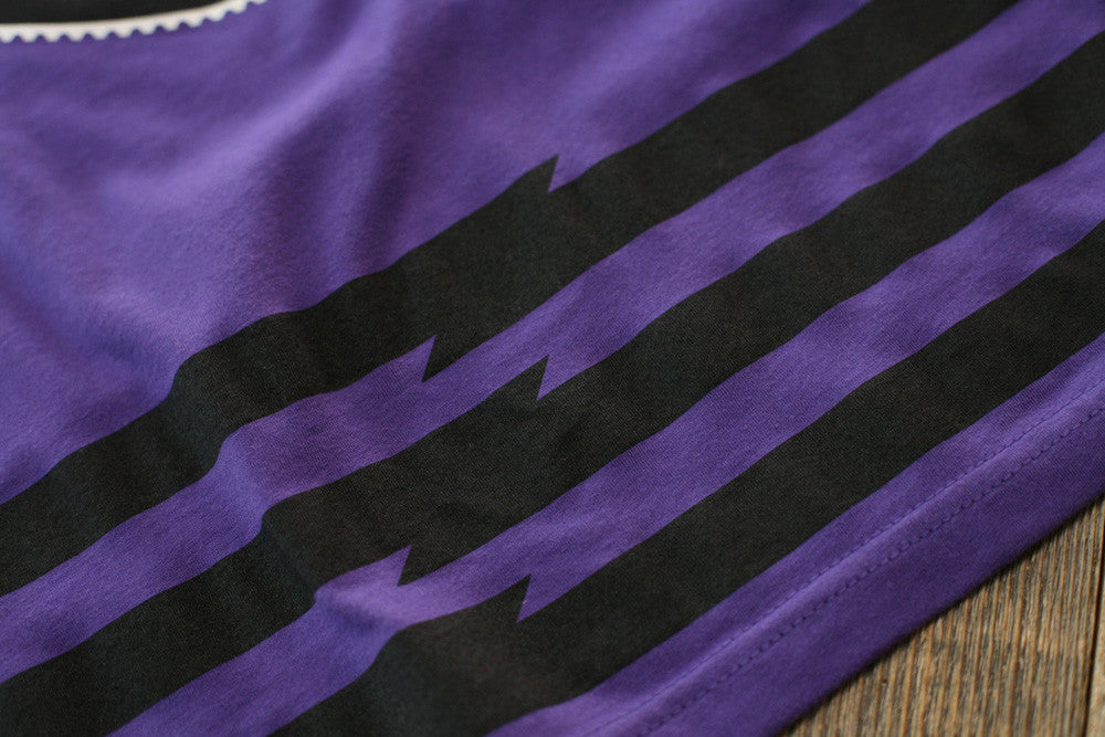 Trappin Jersey Tee Purple - 6