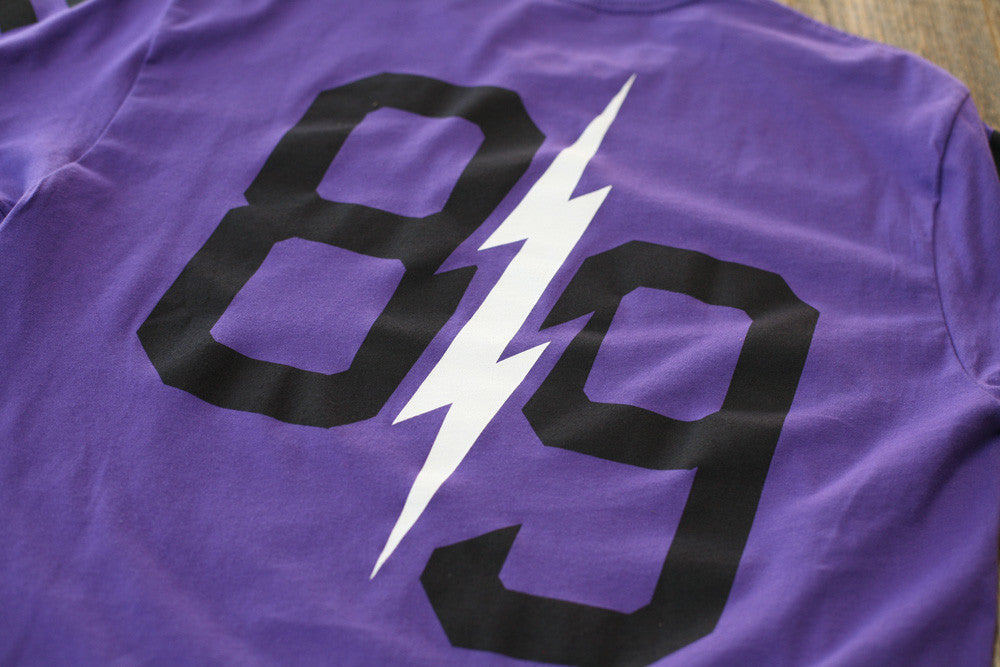 Trappin Jersey Tee Purple - 7