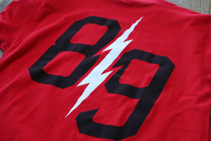 Trappin Jersey Tee Fire Red - 6