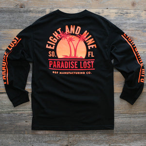 Paradise Lost Tee Sunset Black L/S - 2