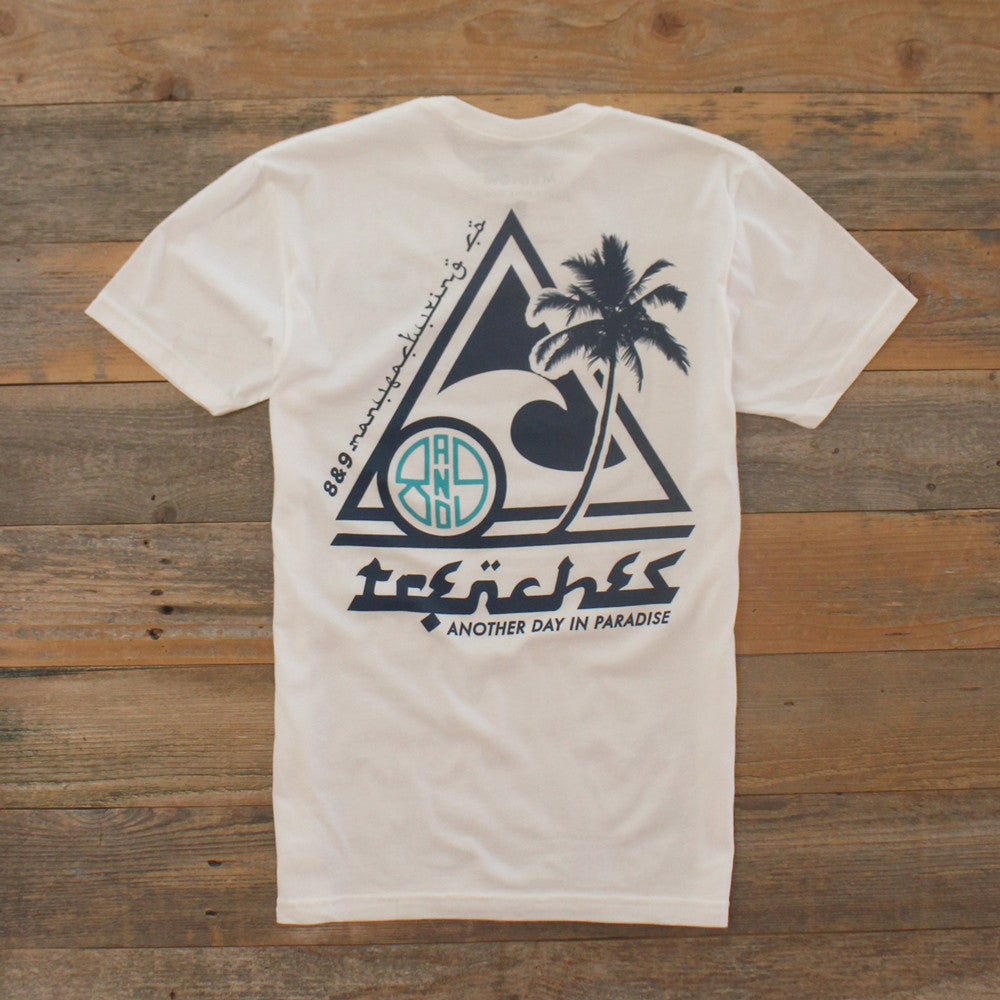 Baghdad Surf T Shirt White - 4