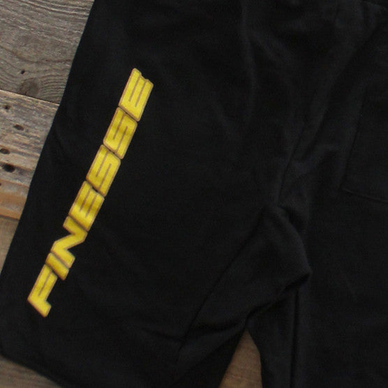 Team Finesse Terry Shorts Black - 4