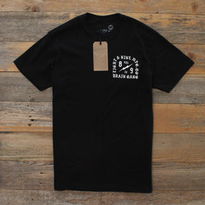 Brain Gang Forever T Shirt Black - 1