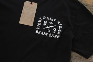 Brain Gang Forever T Shirt Black - 4