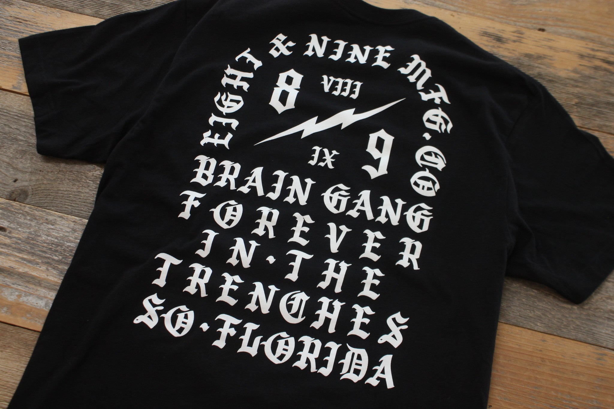 Brain Gang Forever T Shirt Black - 3