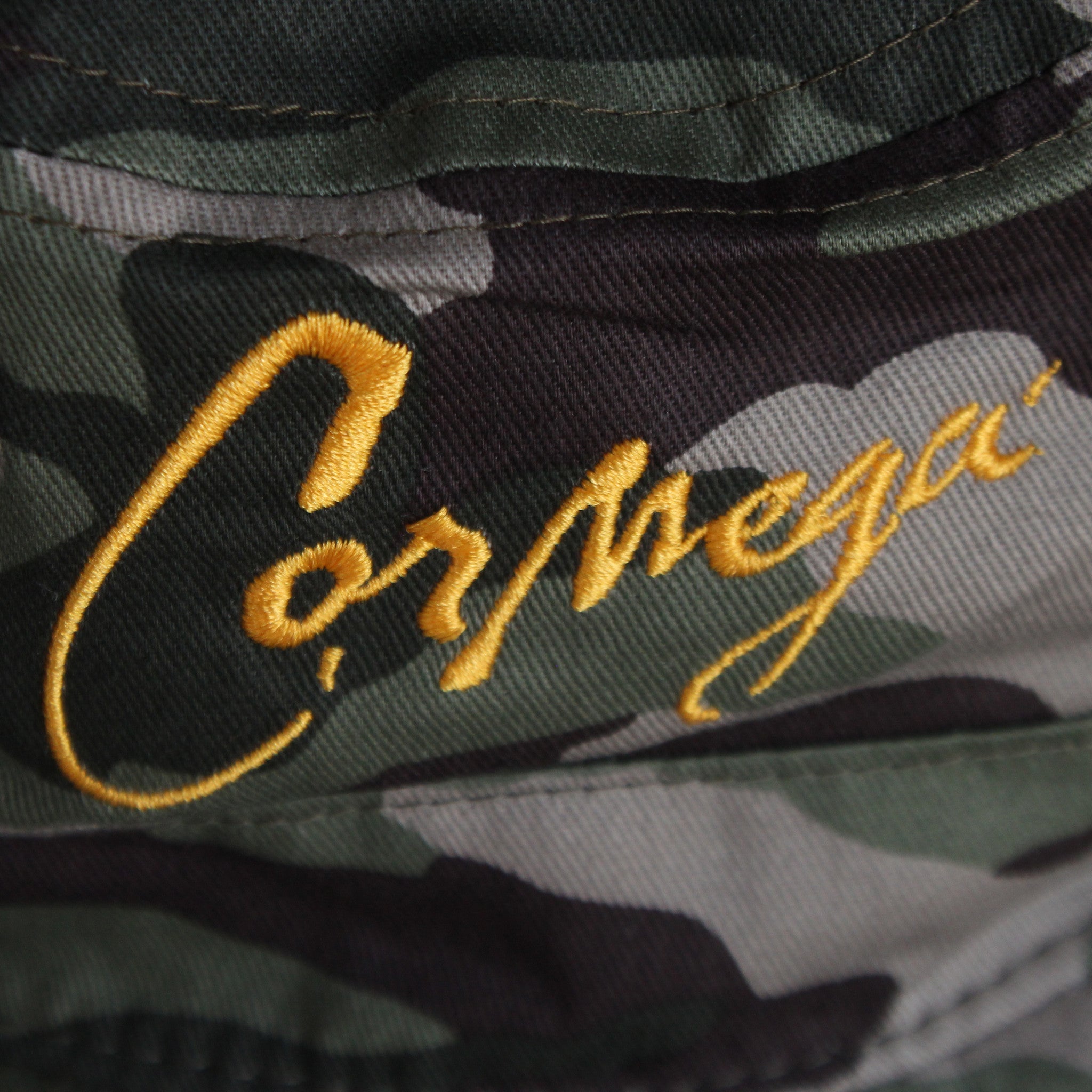 The Realness Camo Bucket Hat Signed by Cormega - 2