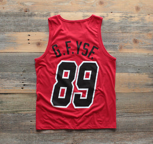 Heat x Canes Miami Mash-Up Tank Red - 2