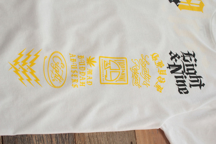 Club Life Jersey Tee White - 4