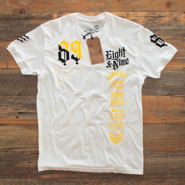 Club Life Jersey Tee White - 1
