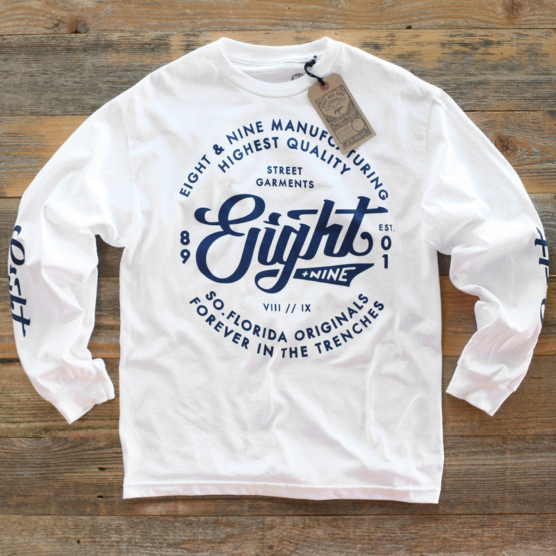 Ohh Gee Tee L/S White - 1