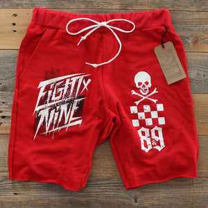 Race Team French Terry Shorts Red - 2