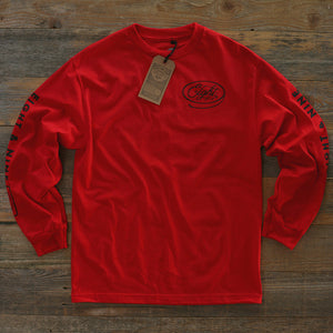 Motor Co Tee L/S Red - 1