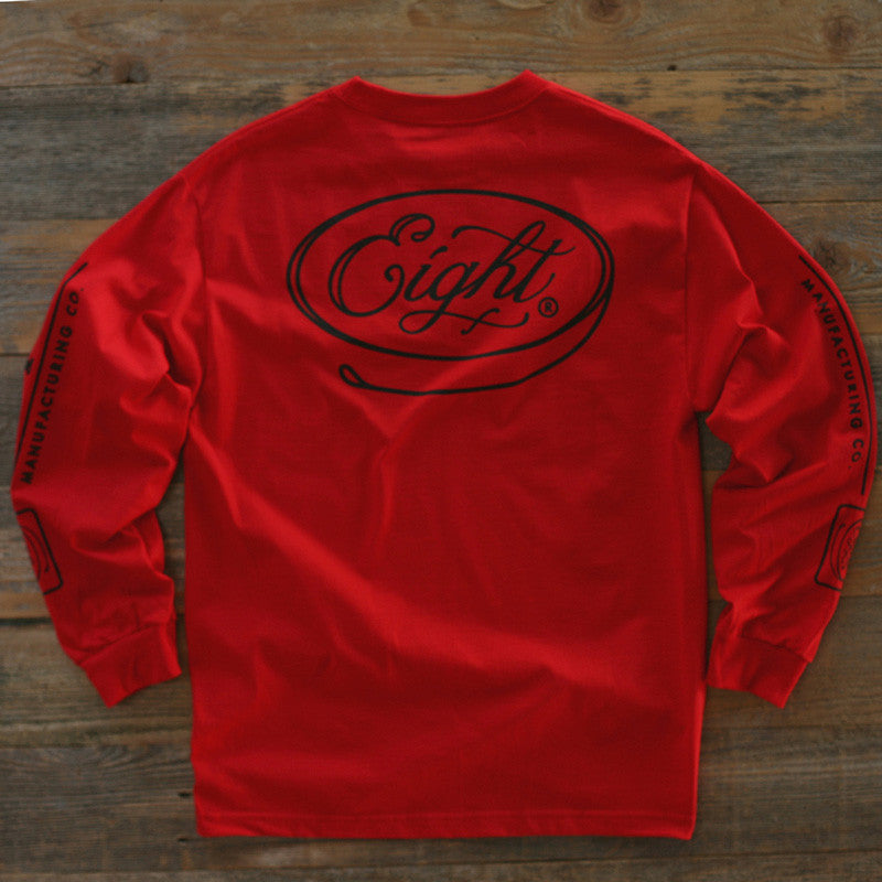 Motor Co Tee L/S Red - 2